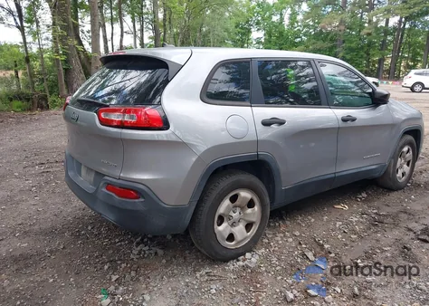 2014 Jeep Cherokee Sport из США, поврежденный, VIN 1C4PJMAB4EW192711